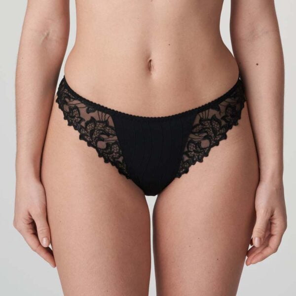 deauville black thong