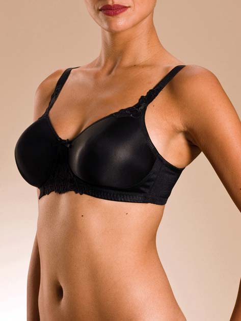 Hedona Moulded Non Wired Bra - black