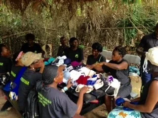 women in the surrounding villages of Mefou Primate Sanctuary 1