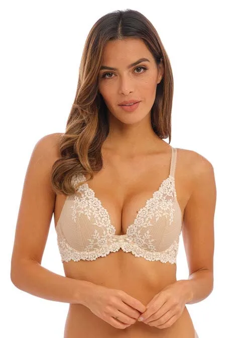 Embrace Lace - Naturally Nude-Ivory - Plunge Bra