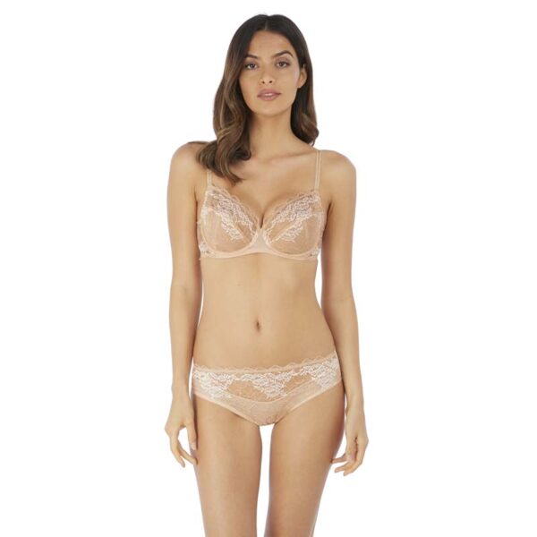 Lace Perfection Cafe Creme Average Wire Bra And Brief