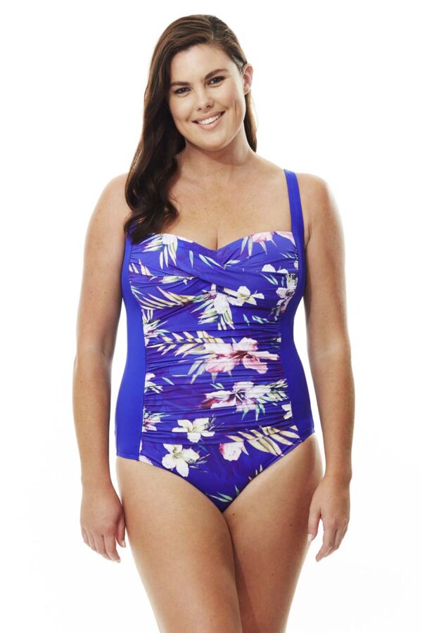 Orchid Twist Swimsuit By Quayside Swim