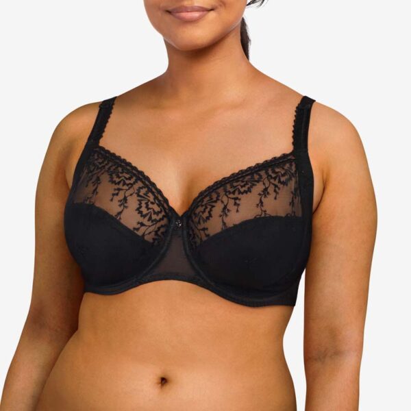 Chantelle Every Curve Black Very Covering Underwire Bra