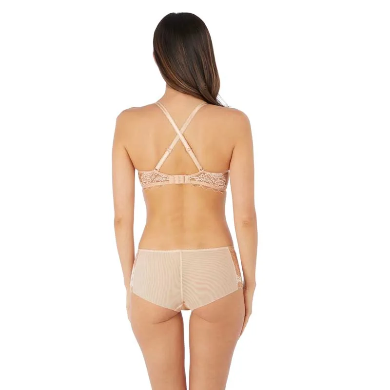 Lace Perfection Cafe Creme Short Rear