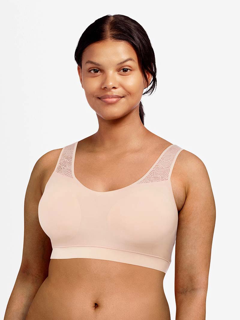 Soft Stretch Lace Padded Crop Top by Chantelle - Embrace