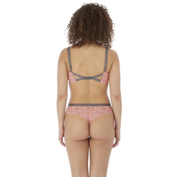 offbeat rosehip uw side support and braz thong rear