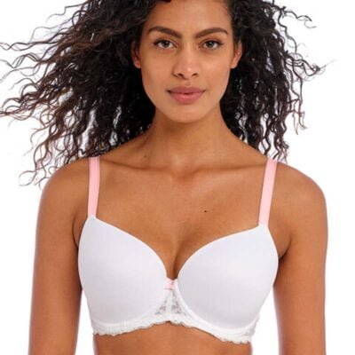 Offbeat Underwired Moulded Demi T-shirt Bra by Freya