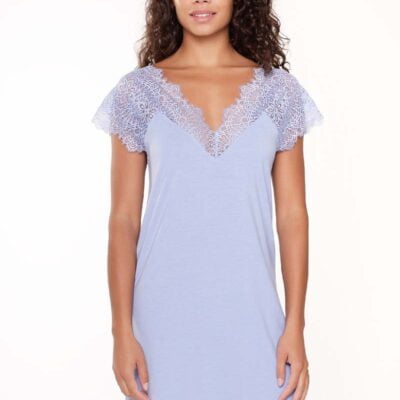 Misty Blue Nightdress by Lingadore