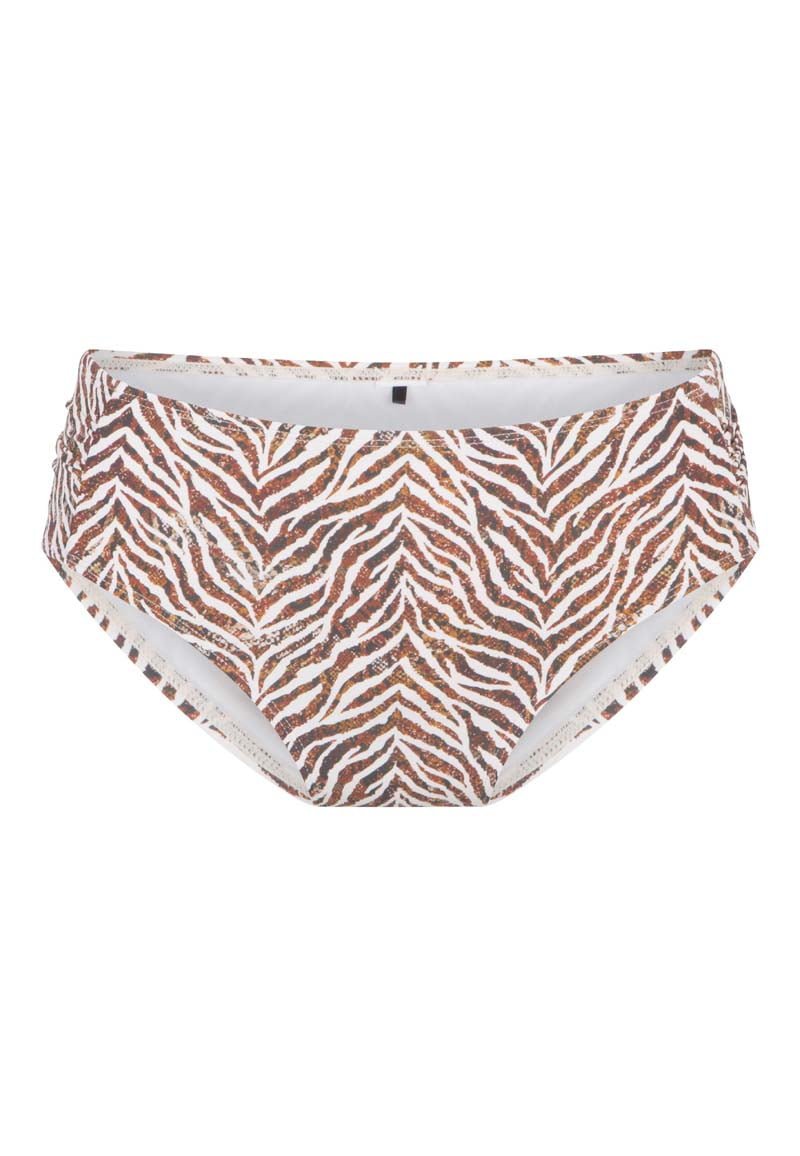 Zebra Moulded Padded Bikini by Lingadore Swim