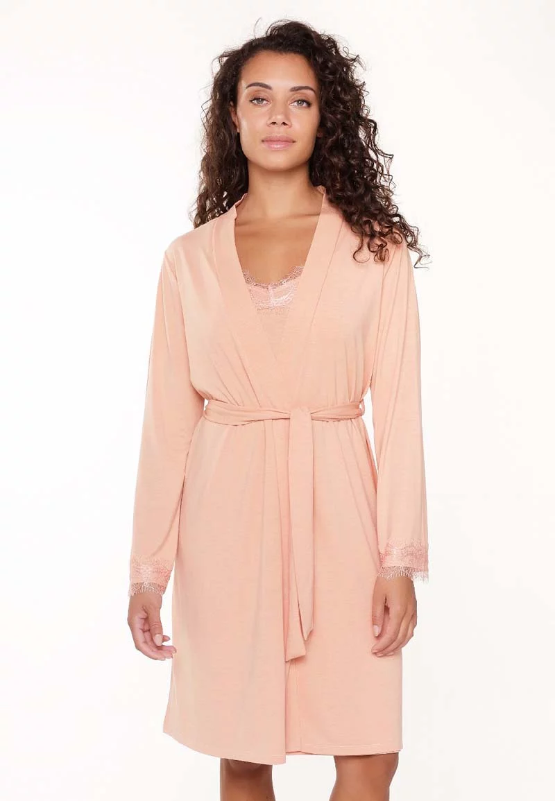 Peachy Kimono by Lingadore