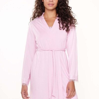 Pink Lavender Kimono by Lingadore