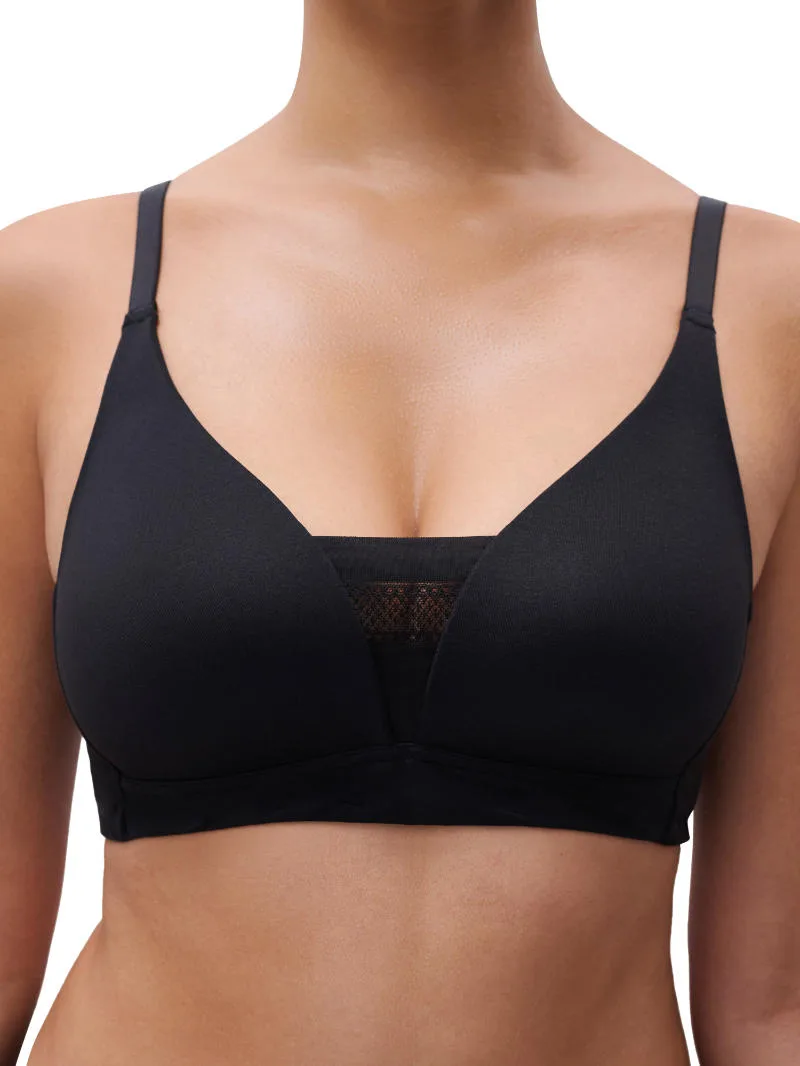 Easy Bliss Non Wired T-shirt Bra by Chantelle Easy Feel - Black