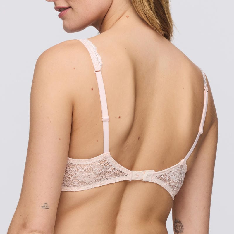 Marie Jo - Cyrile - crystal pink - padded bra heartshape - rear