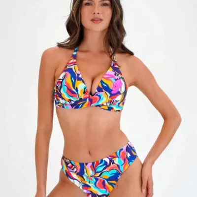 Nadia Mid Rise Bikini Brief by Moontide Swim