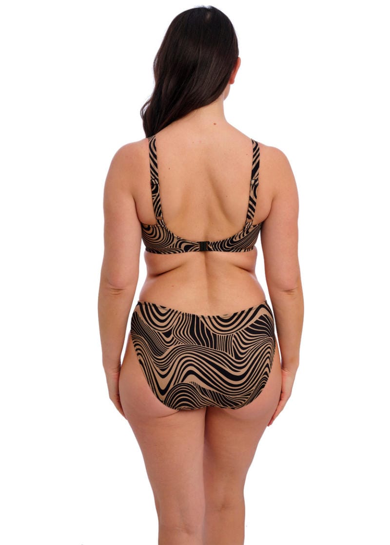 Pemba Island Underwire Full Cup Bikini Top by Fantasie Swim - rear