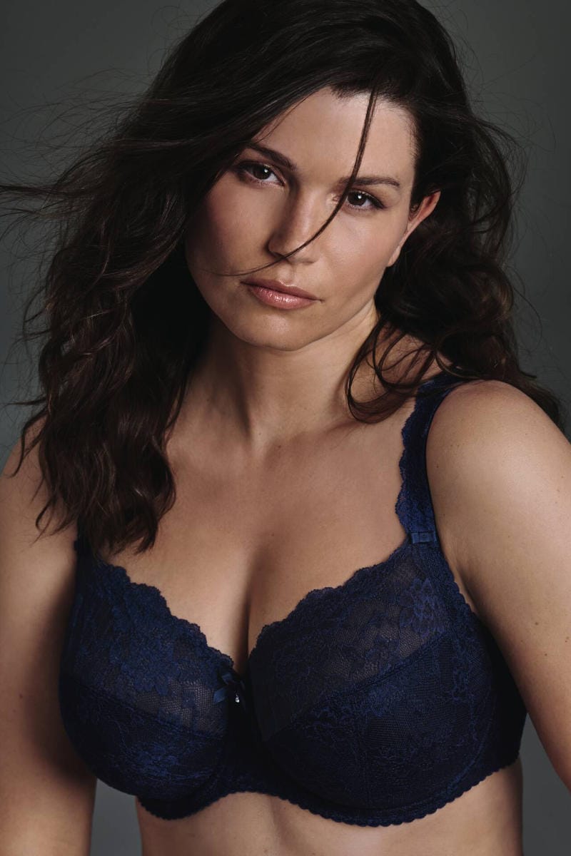 Bobette 5289 Underwired Larger Cup Bra by Anita Rosa Faia - blue