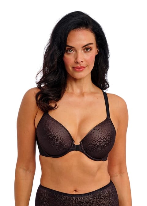 Back Appeal Front Fastening Bra by Wacoal - Black