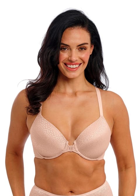 Back Appeal Front Fastening Bra by Wacoal - Rose Dust
