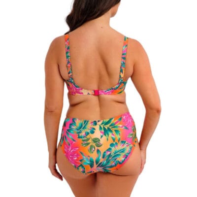 Sunset Reef Underwired Gathered Full Cup Bikini Top by Fantasie Swim