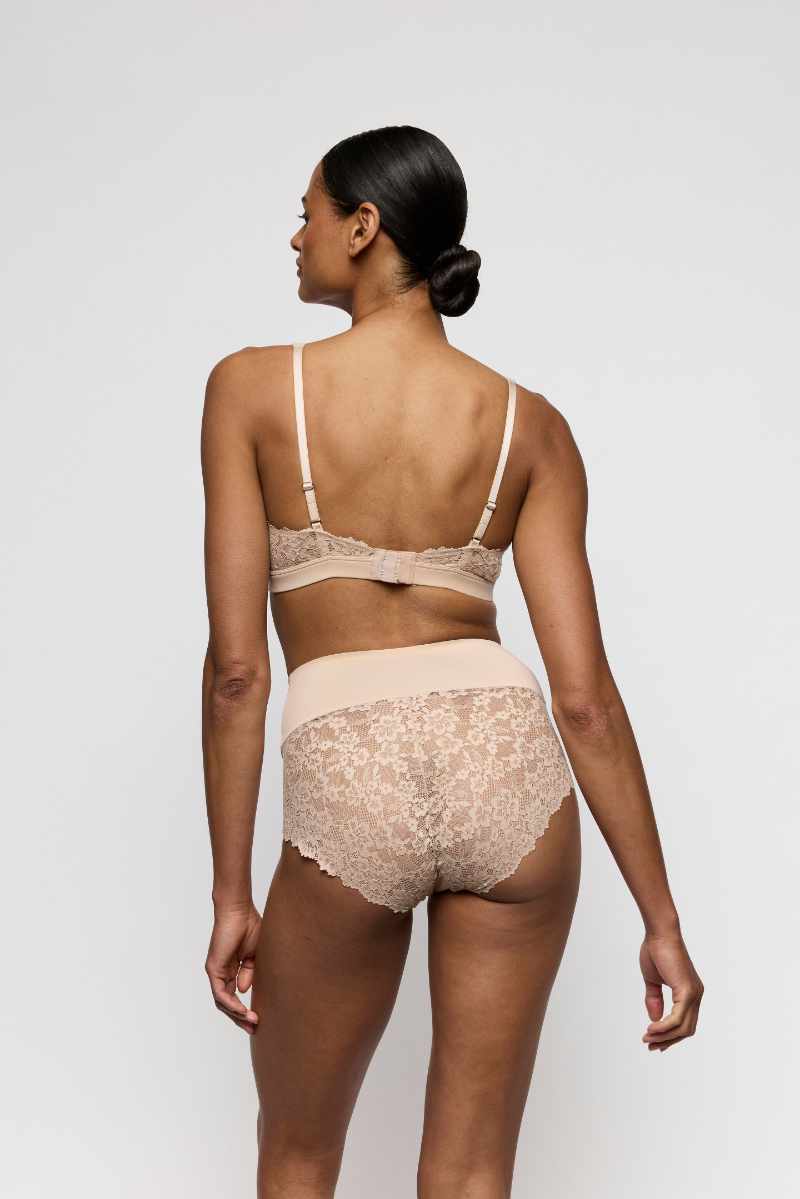 Soft Studio Non Wired Padded Bralette by Marie Jo - Latte - rear