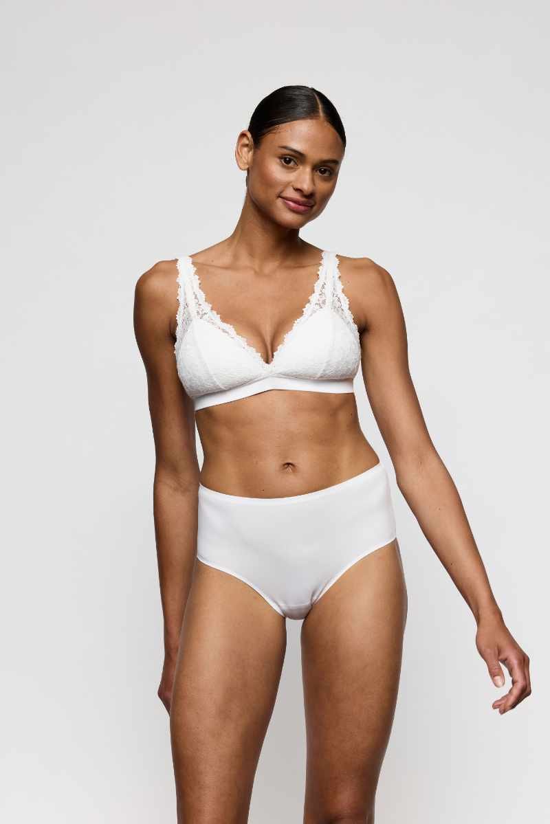 Soft Studio Non Wired Padded Bralette by Marie Jo - Natural - front