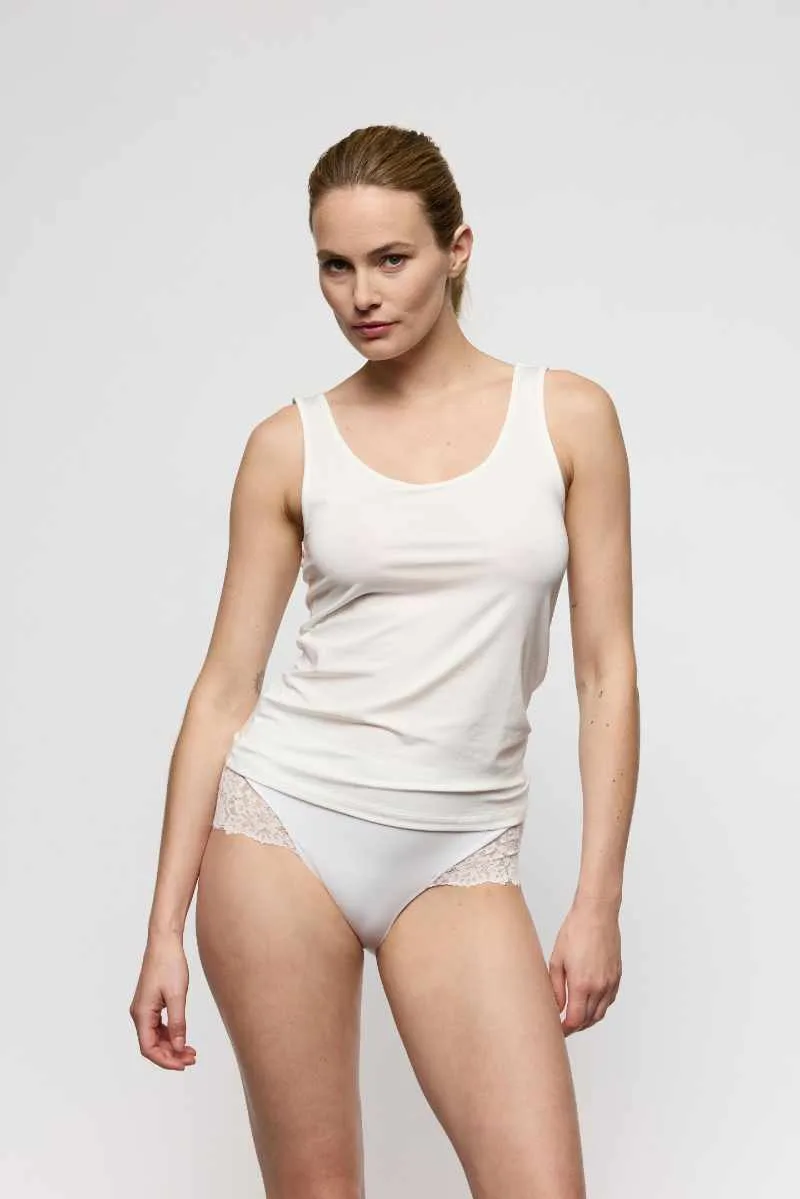 Soft Studio Tank Top by Marie Jo - Natural - front