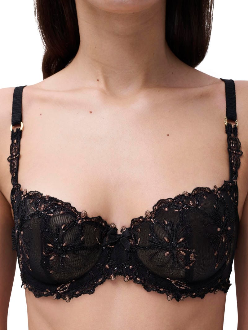 Champs Elysees - Dazzling Black - Balcony bra
