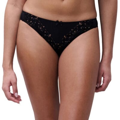 Champs Elysees Brazilian Brief by Chantelle – Dazzling Black