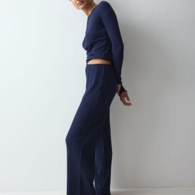 Versatile Rib Straight Trouser by Triumph