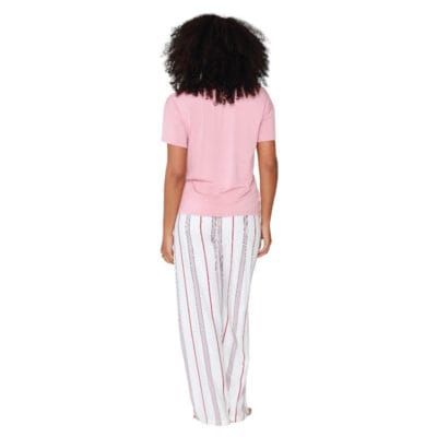 Pink Long PJ Set by Lingadore